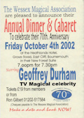 WMA Dinner 2002